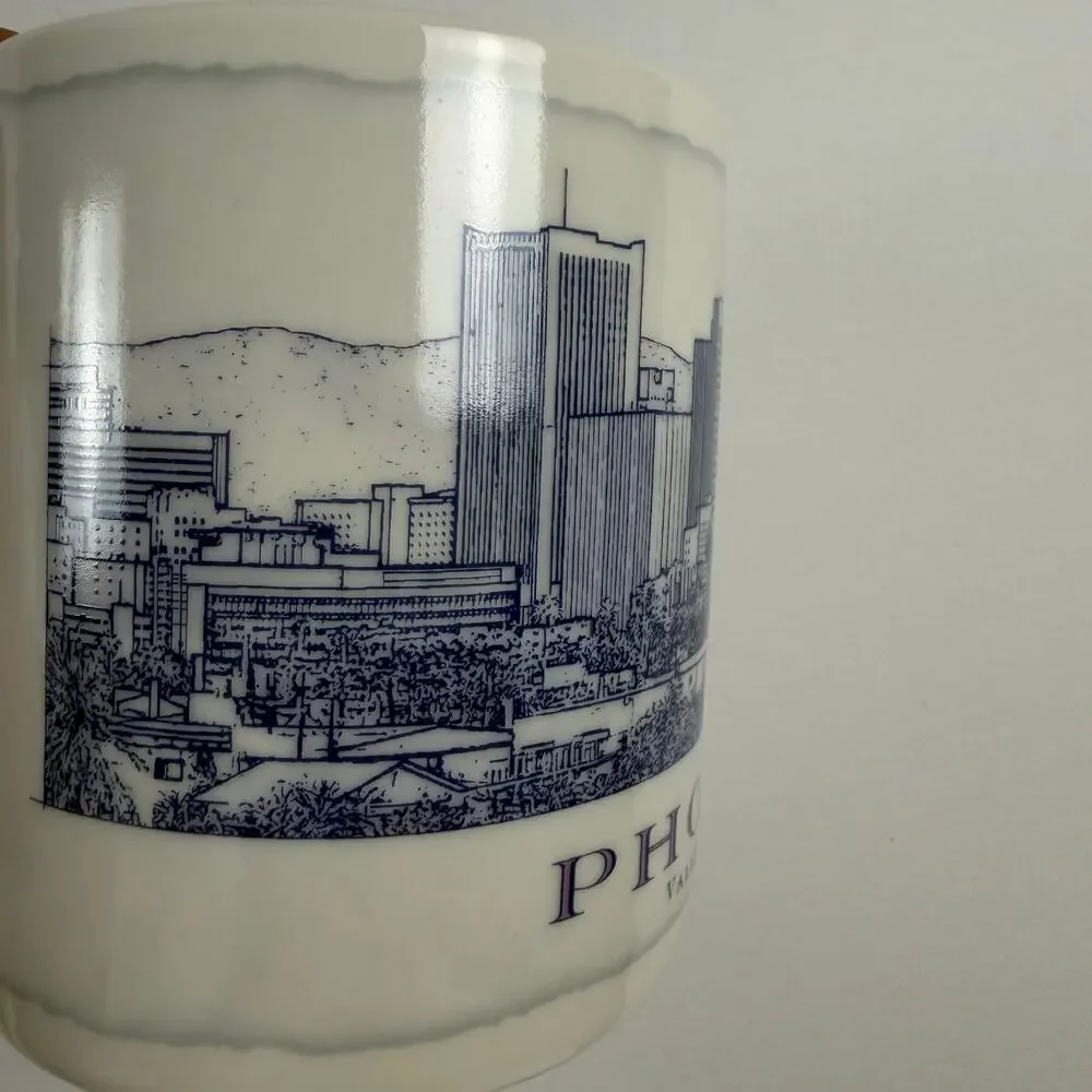 Starbucks City of Phoenix Architecture Series 18oz Coffee Mug 2007 Edition